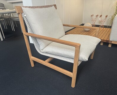 Tribu-lounge armstoel Amanu teak -50%