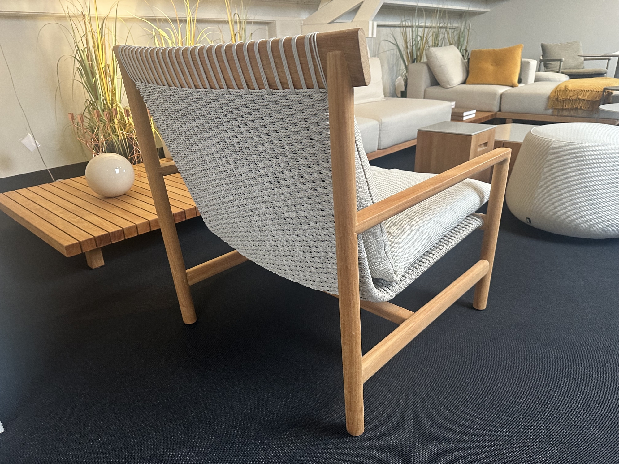 Tribu-lounge armstoel Amanu teak