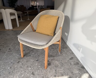 Tribu-Elio lounge stoel in teak met Tricord - 70%