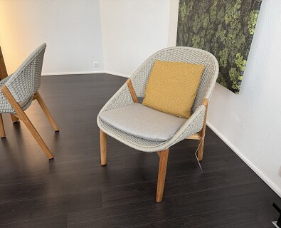 Tribu-Elio lounge stoel in teak met Tricord - 70%