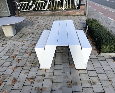 Extremis- Hopper Pic Nic , aluminium wit -20%
