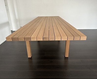 Bastalpe-outdoor tafel Timber afromosia massief -30%