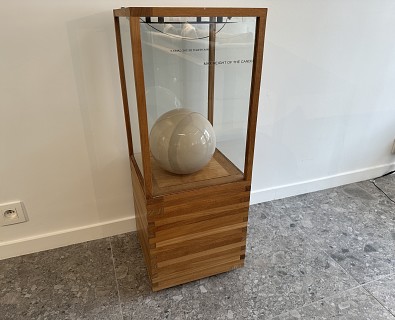 Tribu-lantaarn in teak en glas -  50%