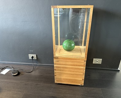 Tribu-lantaarn in teak en glas - 50%